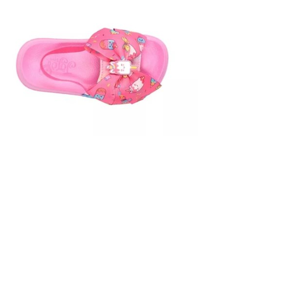 NWT Jojo Siwa Girls' Slide Sandals, Toddler, Pink - Picture 9 of 9